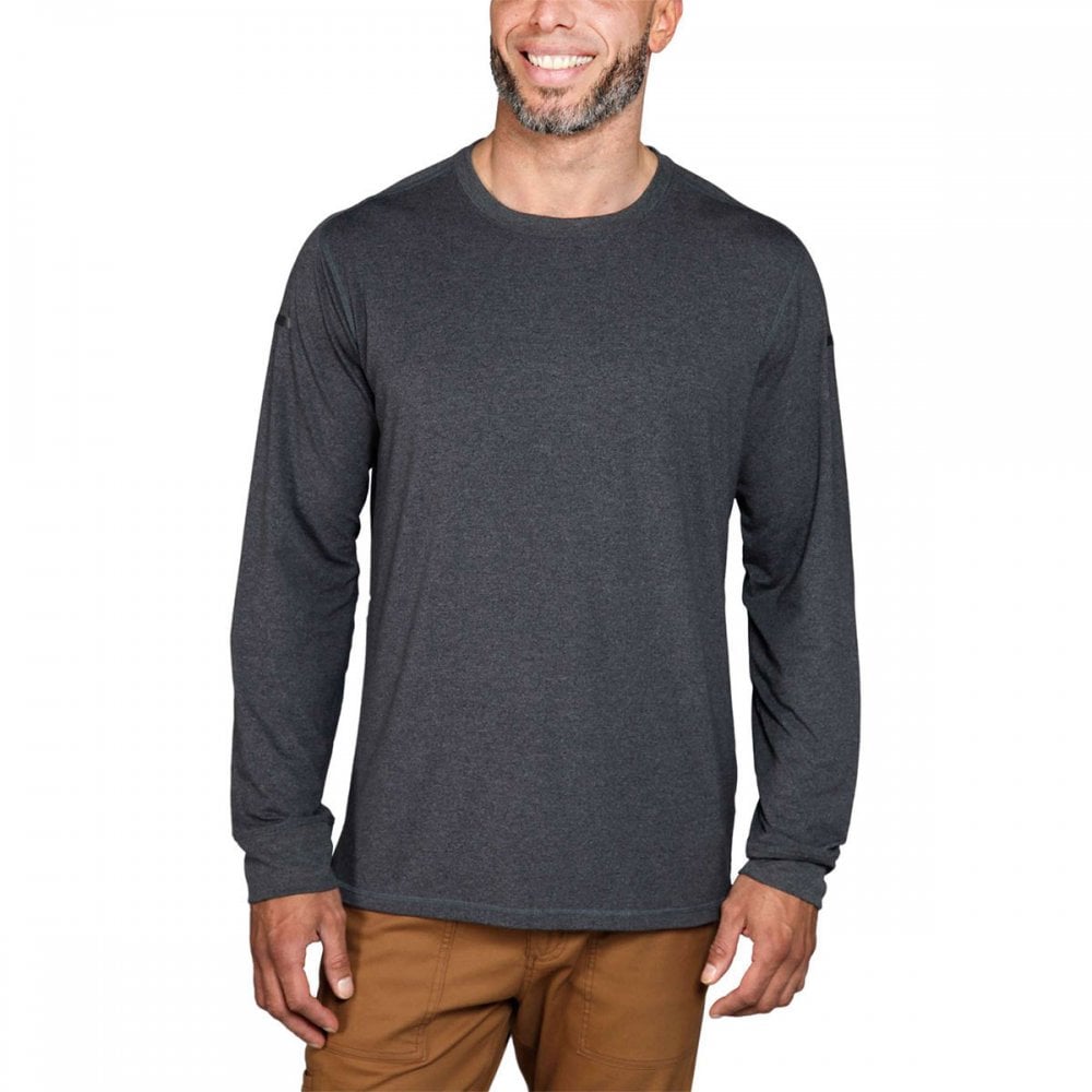 105846 Lightweight Long Sleeve Pocket T-Shirt
