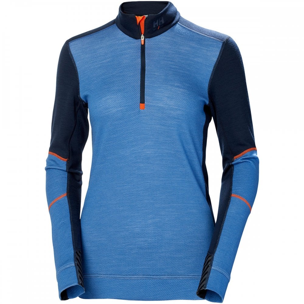 75210 Womens HH Lifa Merino Half Zip