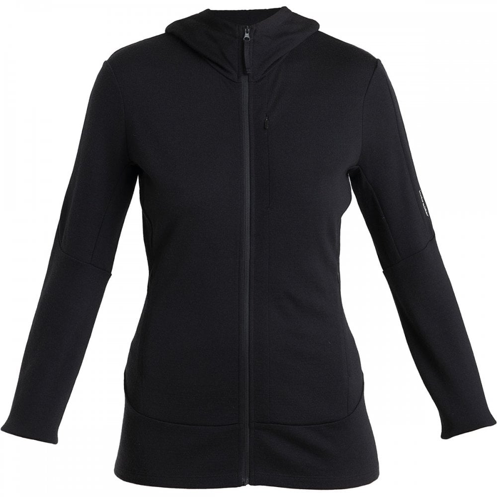 Womens Merino 260 Quantum Long Sleeve Zip Hoodie