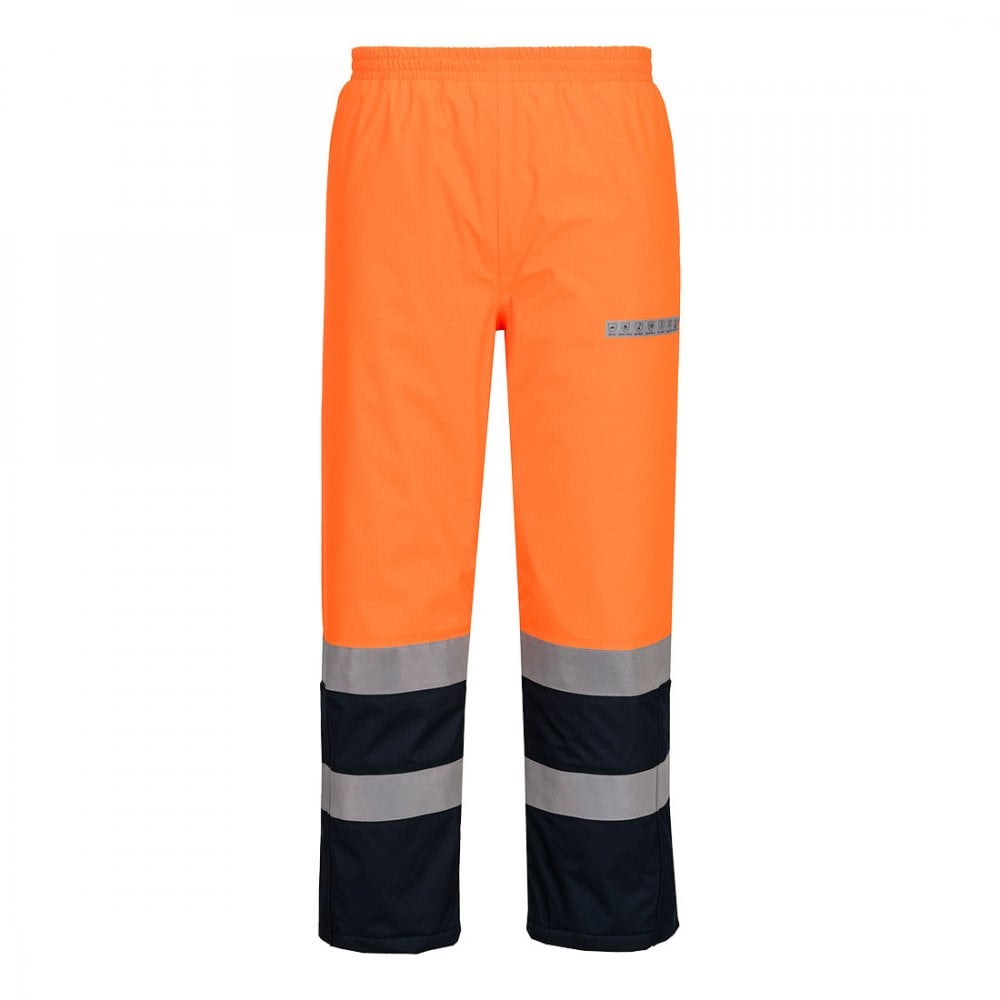 FR434 Bizflame Rain+ Hi-Vis Multi-Norm Contrast FR Winter Trousers