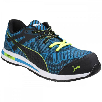 Blaze Knit Low Lace up Safety Trainer Shoe - Fiberglass Toe