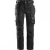 6241 AllroundWork Slim Fit CORDURA® Kneepad Trousers Holster Pockets Black