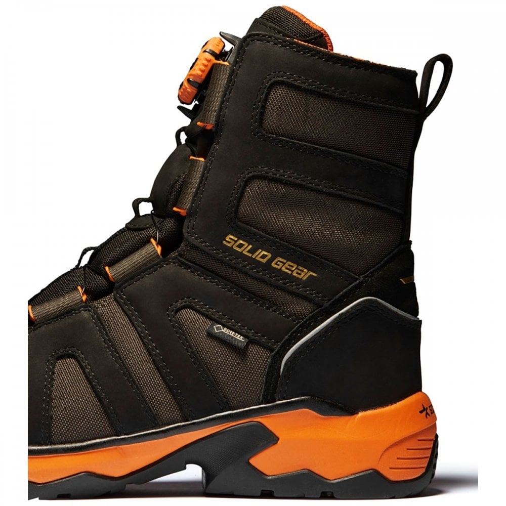 Solid Gear GORE-TEX® Waterproof Insulated SG81001 Tigres GTX AG S3 High Safety Boots With BOA® Lace Fit System