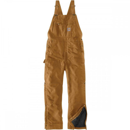 104393 Firm Duck Insulated Bib Overall