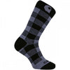 WA516 Womens Thermal Plaid Crew Sock