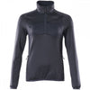 18053 Womens Accelerate Fleece Jumper with half zip