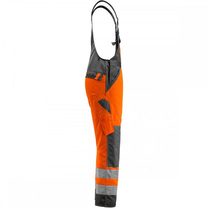 15969 Gosford Safe Light Bib & Brace With Kneepad Pockets