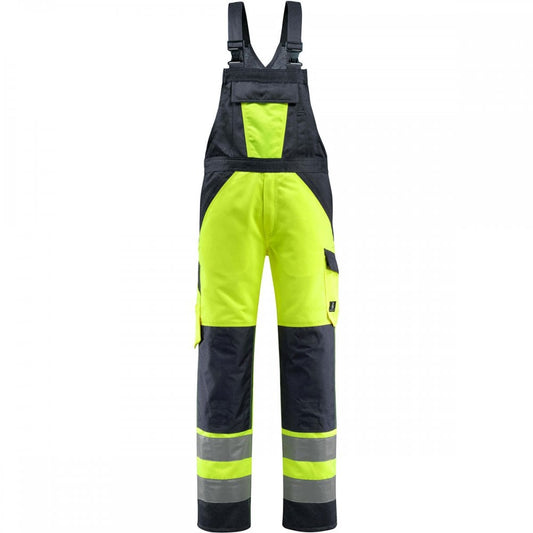 15969 Gosford Safe Light Bib & Brace With Kneepad Pockets