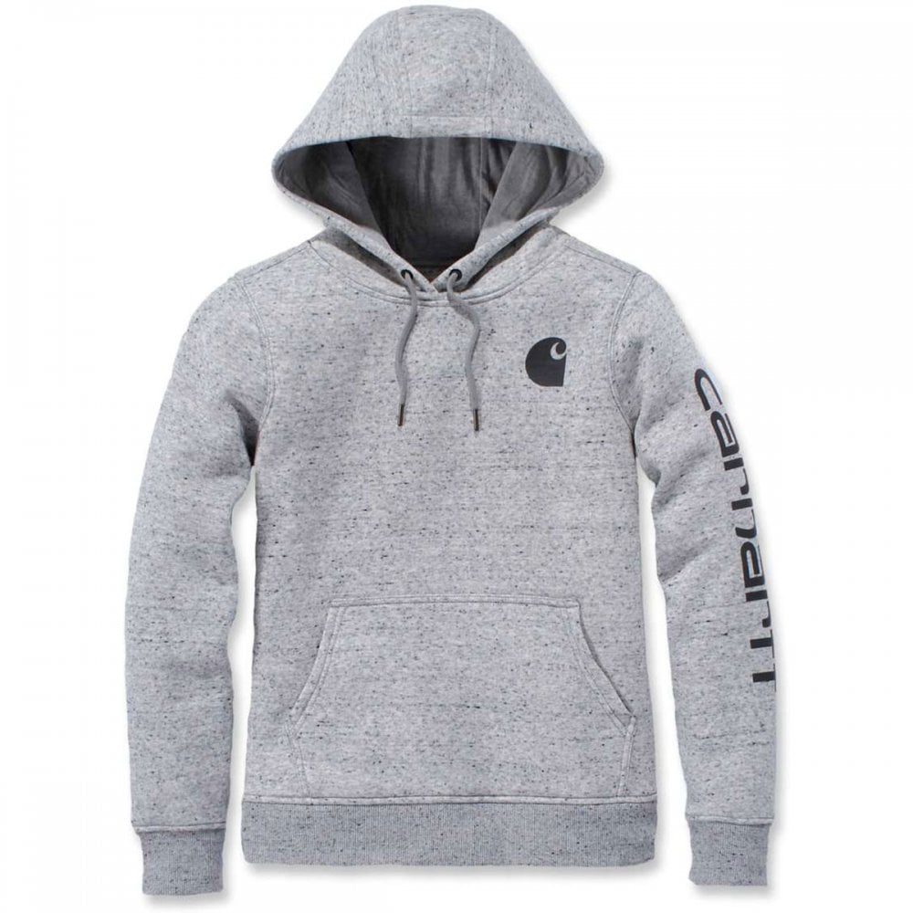102791 Relaxed Fit Midweight Logo Sleeve Graphic Sweatshirt