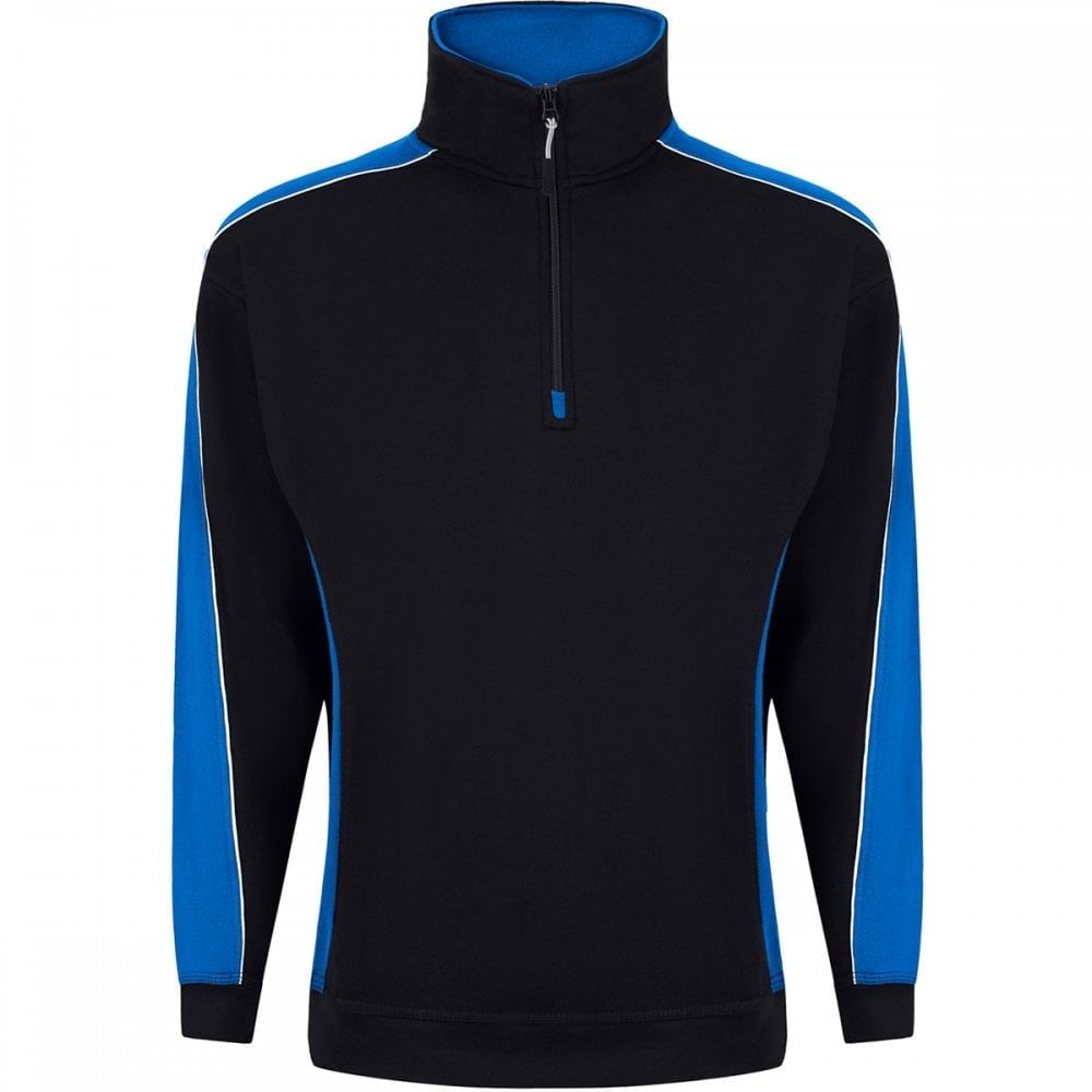 1288 Avocet Two Tone 1/4 Zip Sweatshirt