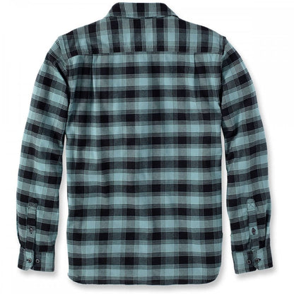 105945 Flannel Long Sleeve Plaid Shirt