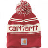 105168 Christmas Knit Cuffed Logo Beanie