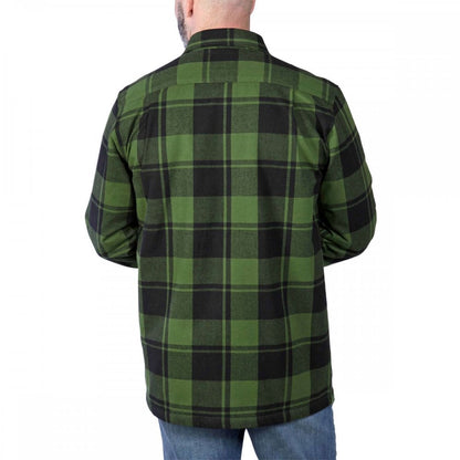 105939 Flannel Sherpa-Lined Shirt Jacket