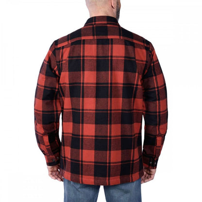 105939 Flannel Sherpa-Lined Shirt Jacket