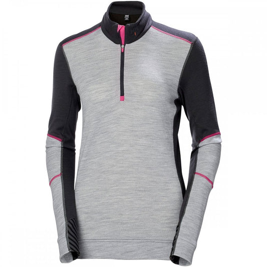 75210 Womens HH Lifa Merino Half Zip