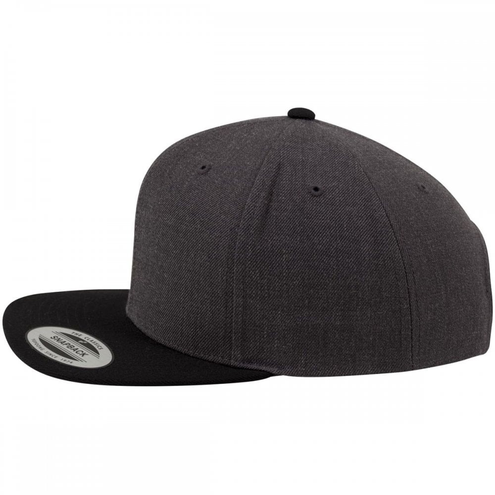 6089MT Two Tone Classic Snapback Cap