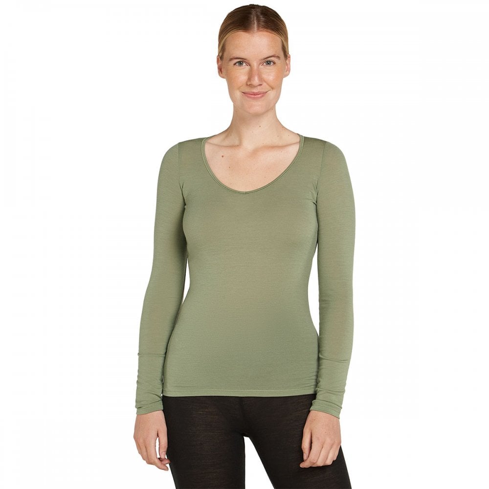 Womens Merino 150 Siren Long Sleeve Sweetheart T-shirt