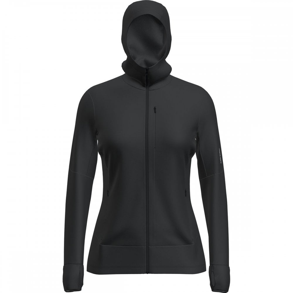 Womens Merino 260 Quantum Long Sleeve Zip Hoodie