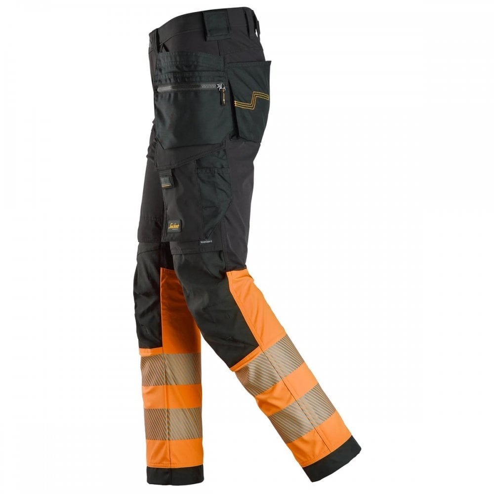 SN6231 High-Vis 4-way Stretch Trousers Holster Pockets Class 1