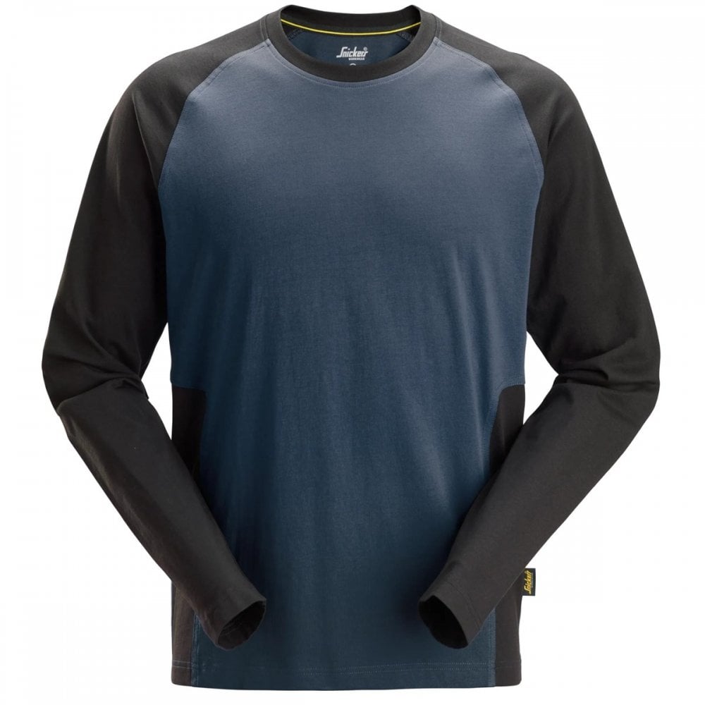 SN2450 Two-Coloured Long Sleeve T-Shirt