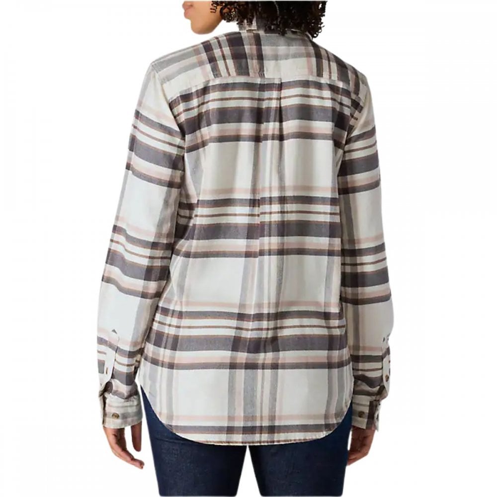 107135 TW7135 Womens Tencel Series Relaxed Fit Plaid Shirt