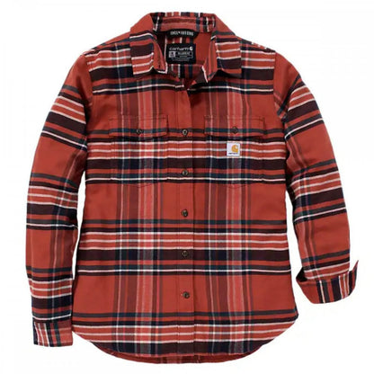 107135 TW7135 Womens Tencel Series Relaxed Fit Plaid Shirt