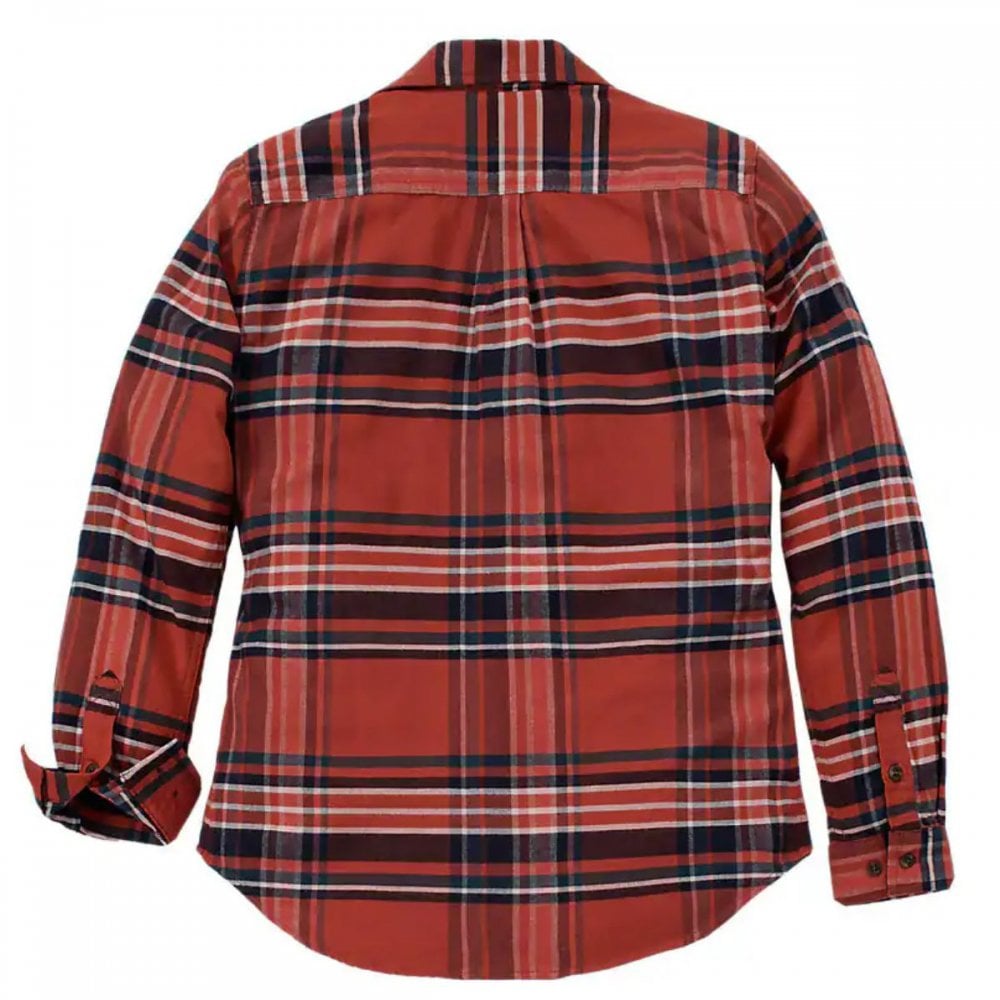 107135 TW7135 Womens Tencel Series Relaxed Fit Plaid Shirt