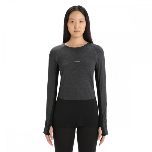 Womens 125 ZoneKnit™ Long Sleeve Crewe Thermal Top