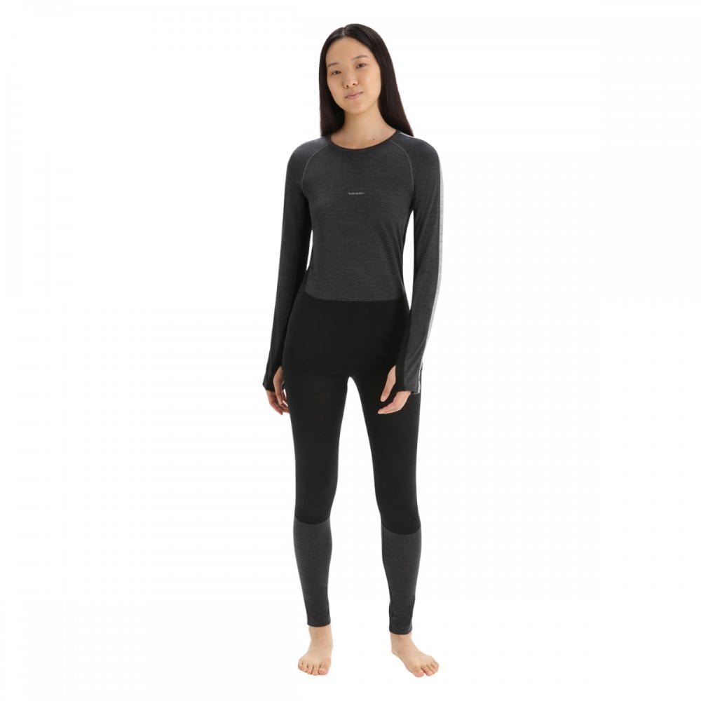Womens 125 ZoneKnit™ Long Sleeve Crewe Thermal Top