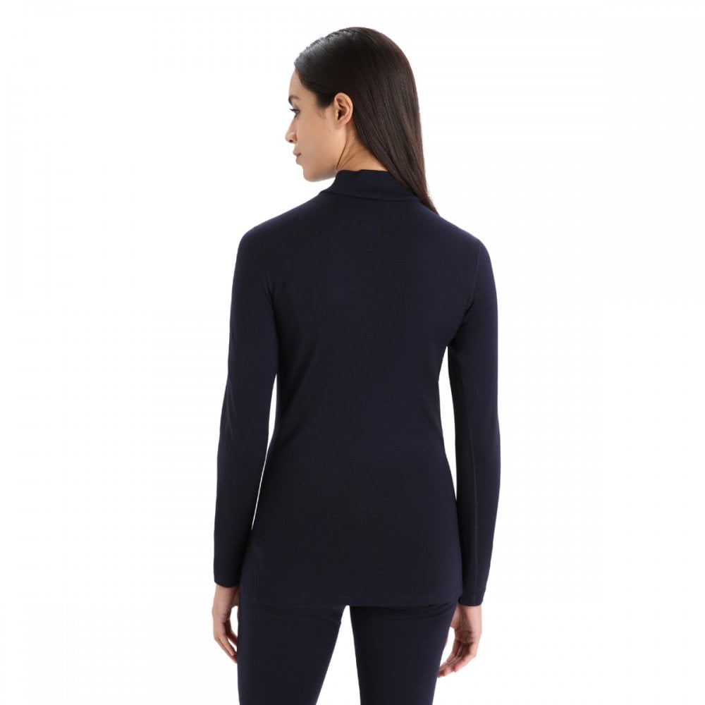 Womens Merino 260 Tech Long Sleeve Turtleneck Thermal Top