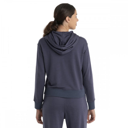 Womens Merino Blend 200 Crush Long Sleeve Hoodie