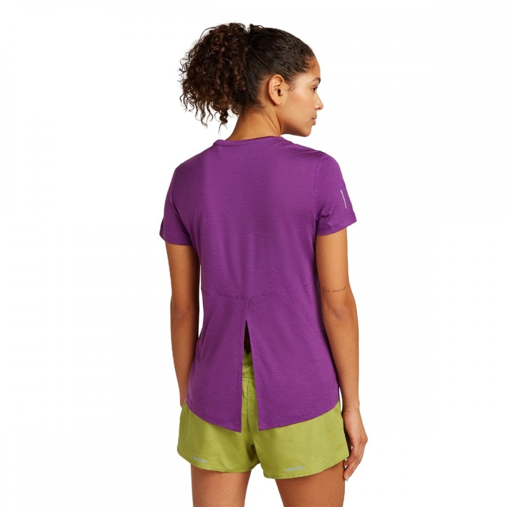 Womens Merino Blend 125 Cool-Lite™ Speed Short Sleeve Slit Back T-Shirt