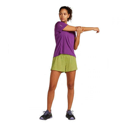 Womens Merino Blend 125 Cool-Lite™ Speed Short Sleeve Slit Back T-Shirt
