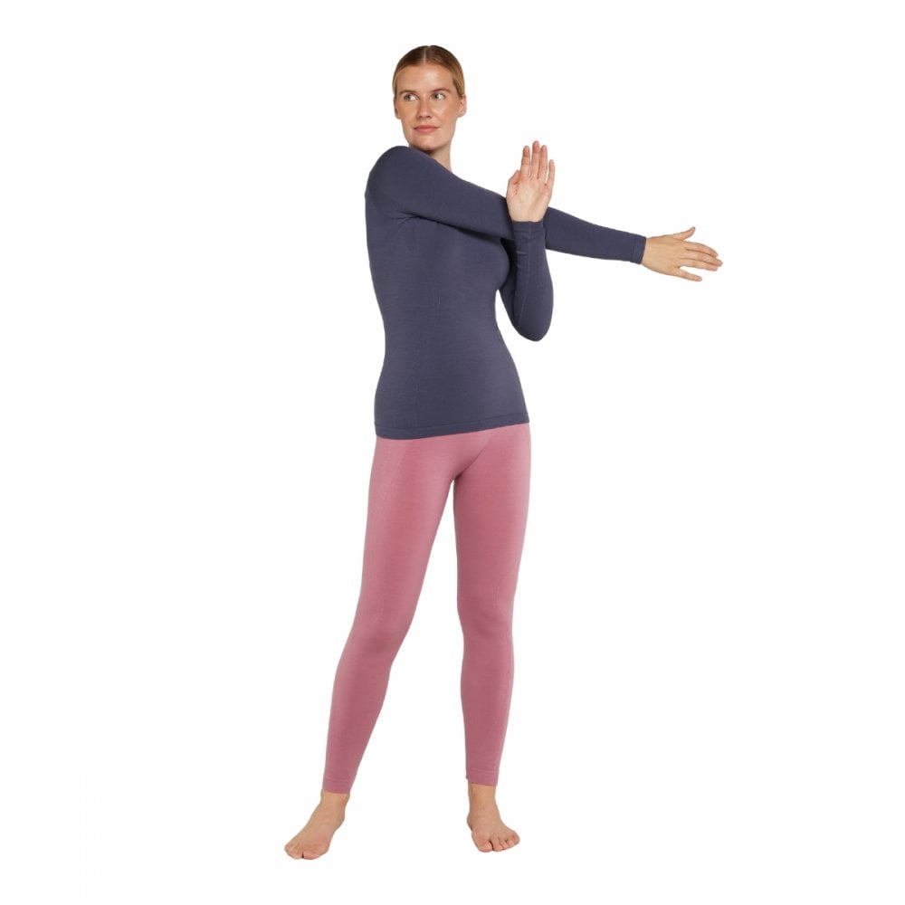 Womens Merino Blend 260 ZoneKnit™ Seamless Long Sleeve Crewe Thermal Top