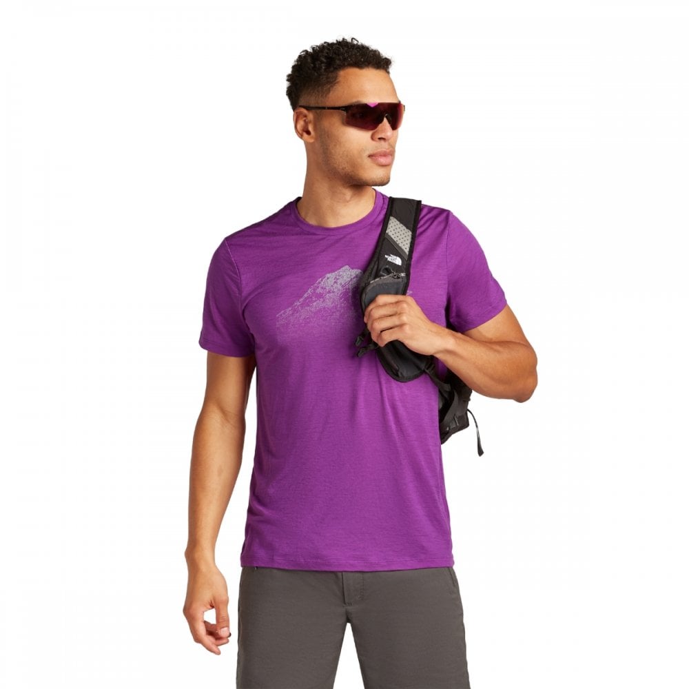 Mens Merino 150 Tech Lite Short Sleeve T-Shirt Rising Light