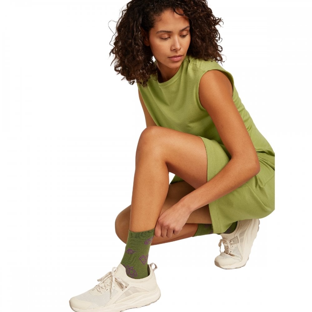 Womens Merino Lifestyle Ultralight Crew Socks Camp Essential