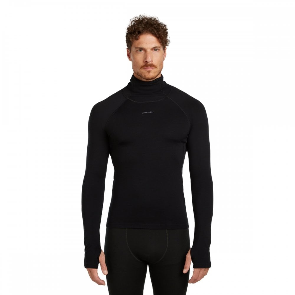 Mens 300 MerinoFine™ Polar Long Sleeve Roll Neck Thermal Top