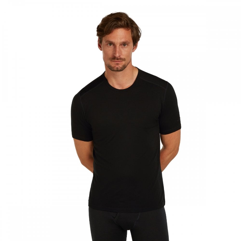 Mens Merino 200 Oasis Short Sleeve Crewe Thermal Top