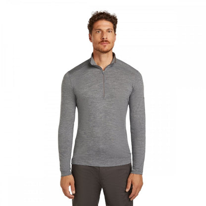 Mens Merino 200 Oasis Long Sleeve Half Zip Thermal Top