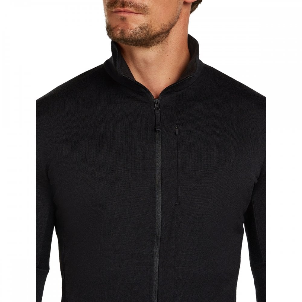 Mens Merino 260 Quantum Long Sleeve Zip Jacket