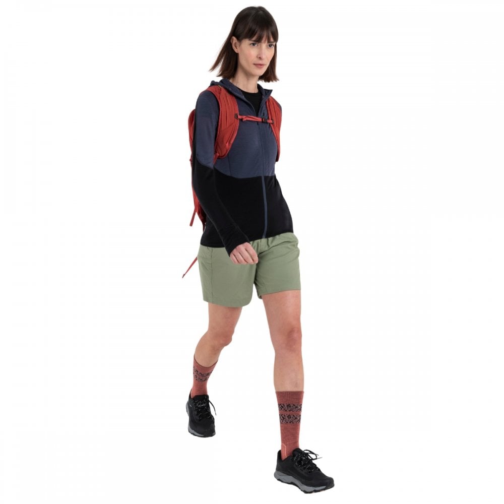 Womens Merino Blend 200 Realfleece™ Descender Long Sleeve Zip Hoodie