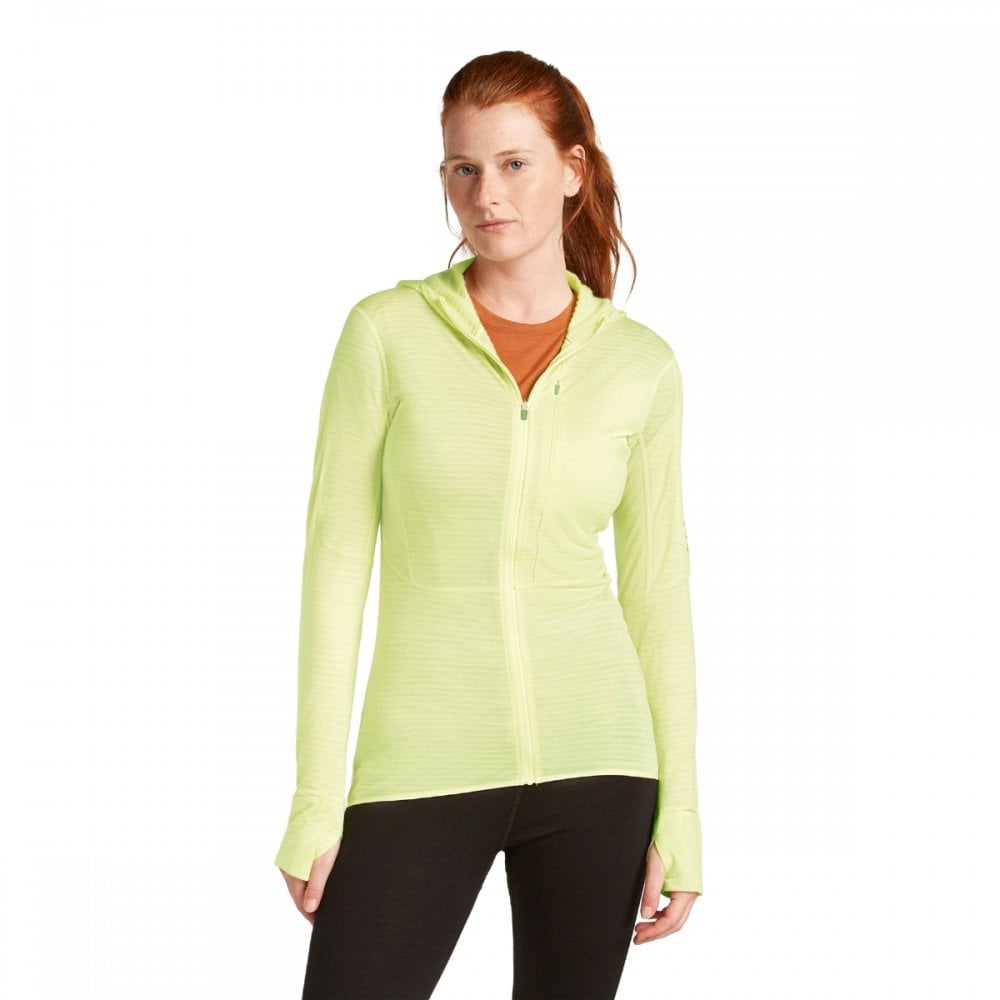 Womens Merino Blend 200 Realfleece™ Descender Long Sleeve Zip Hoodie