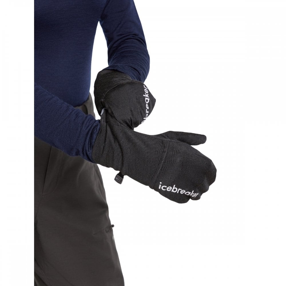 Unisex Merino 200 Convertible Mittens